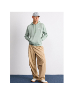 Sweat à capuche nsw club horizon vert homme - Nike