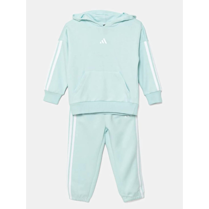 Ensemble 3s bleu ciel bébé - Adidas