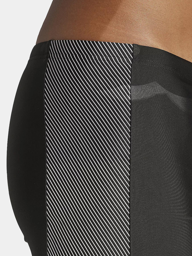 Boxer de bain natation block noir homme - Adidas