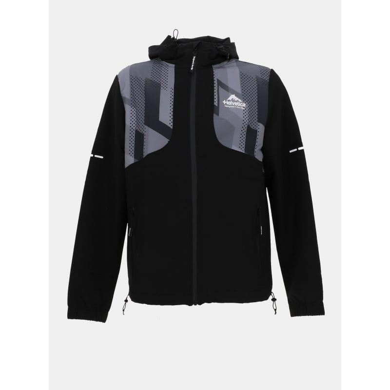 Veste à capuche denis gris homme - Helvetica