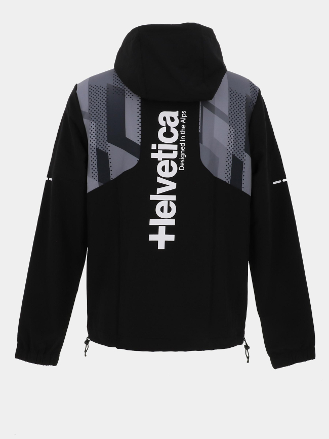 Veste à capuche denis gris homme - Helvetica