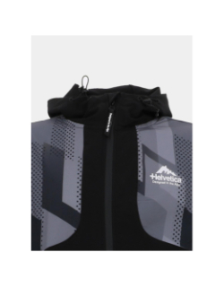 Veste à capuche denis gris homme - Helvetica