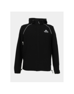 Veste à capuche wells noir homme - Helvetica