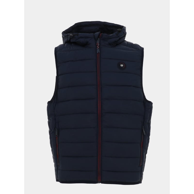 Doudoune sans manche bradley bleu marine homme - Jack & Jones