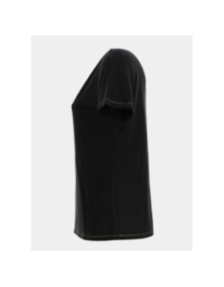 T-shirt col v free life noir femme - Only