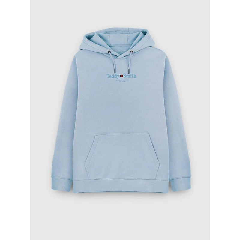 Sweat à capuche jim bleu homme - Teddy Smith