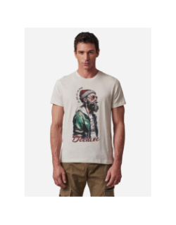 T-shirt hipster beige homme - Deeluxe