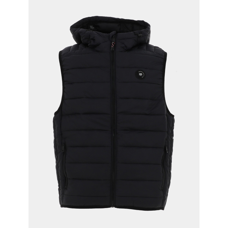 Doudoune sans manche bradley noir homme - Jack & Jones