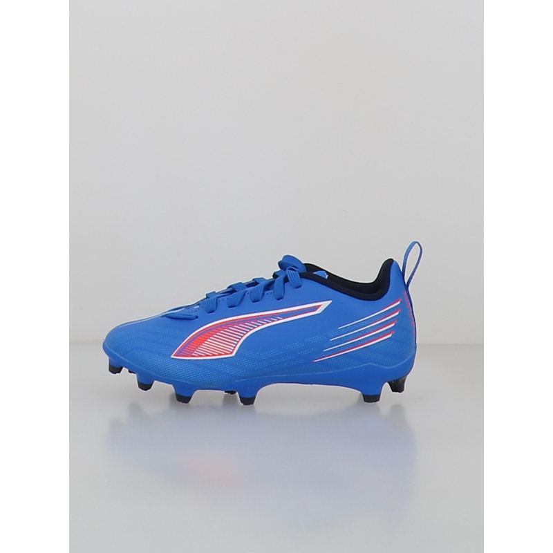 Chaussures de football ultra 6 play fg/ag bleu enfant - Puma