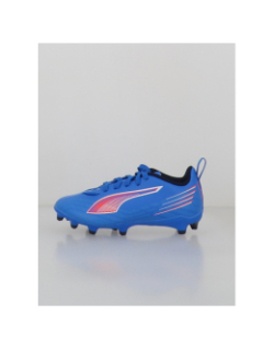 Chaussures de football ultra 6 play fg/ag bleu enfant - Puma