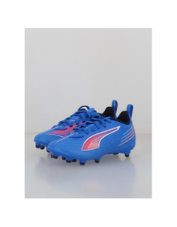 Chaussures de football ultra 6 play fg/ag bleu enfant - Puma