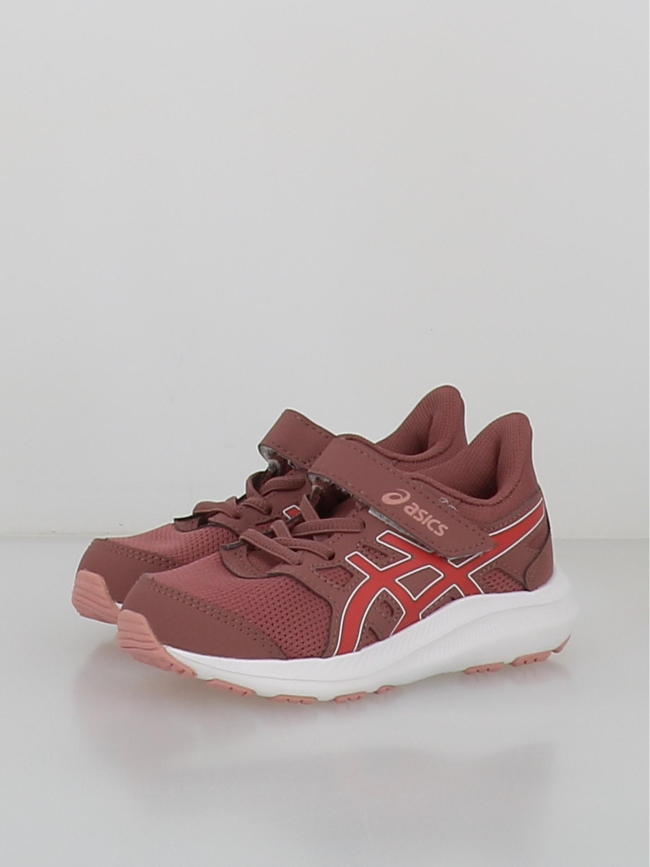 Baskets à scratch jolt 4 ps rose enfant - Asics