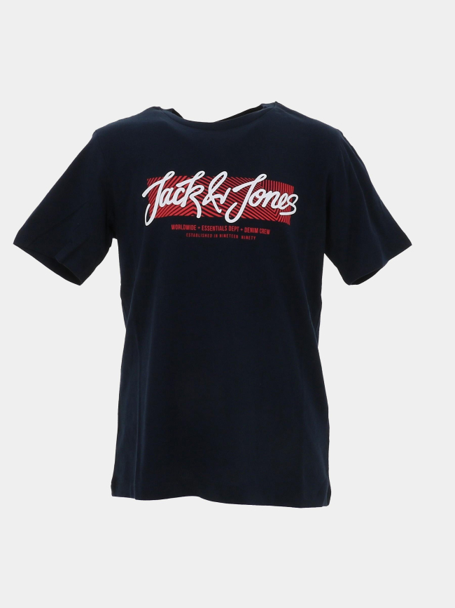 T-shirt urban bleu marine garçon - Jack & Jones