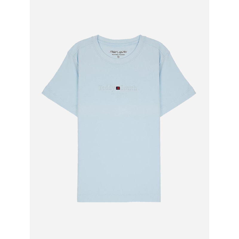 T-shirt jim bleu gris enfant - Teddy Smith