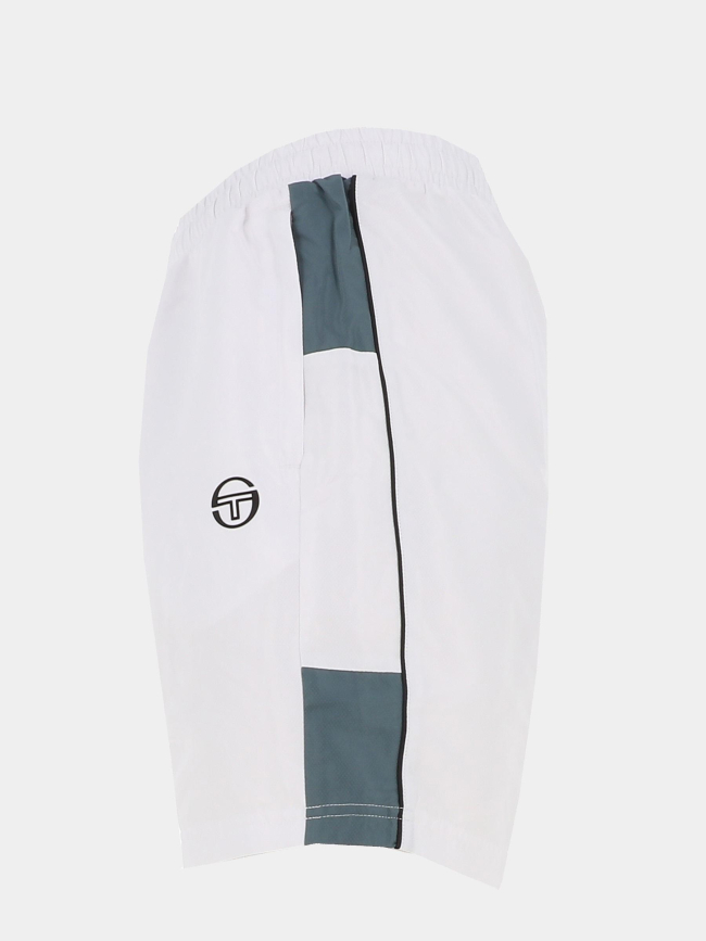 Short de sport vebita blanc et gris homme - Sergio Tacchini