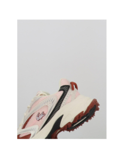 Baskets l003 neo shot rose blanc femme - Lacoste
