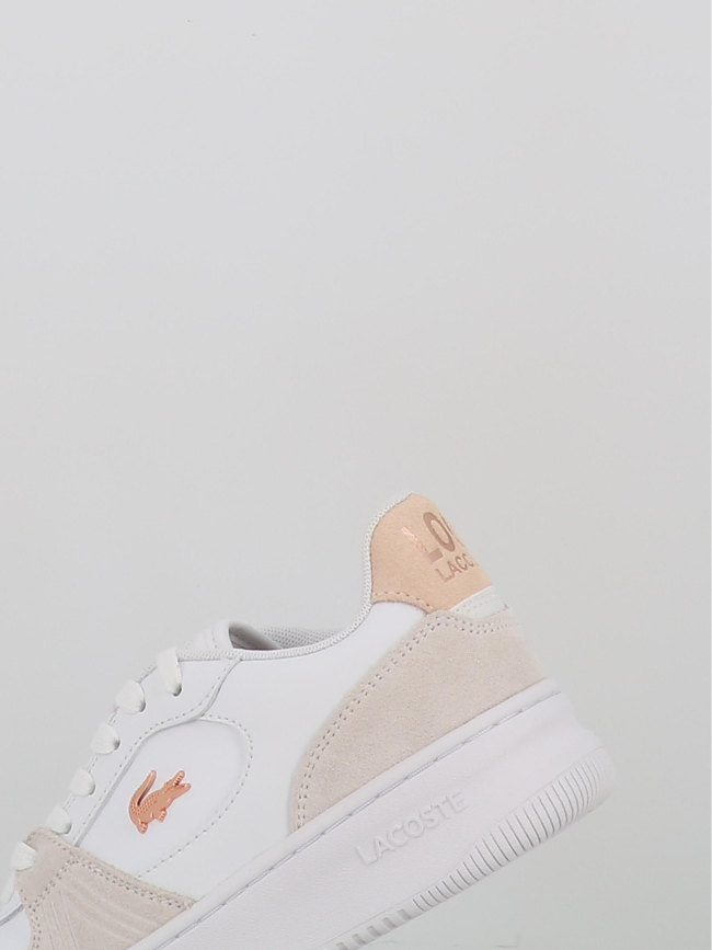 Baskets bi-matière l001 blanc femme - Lacoste