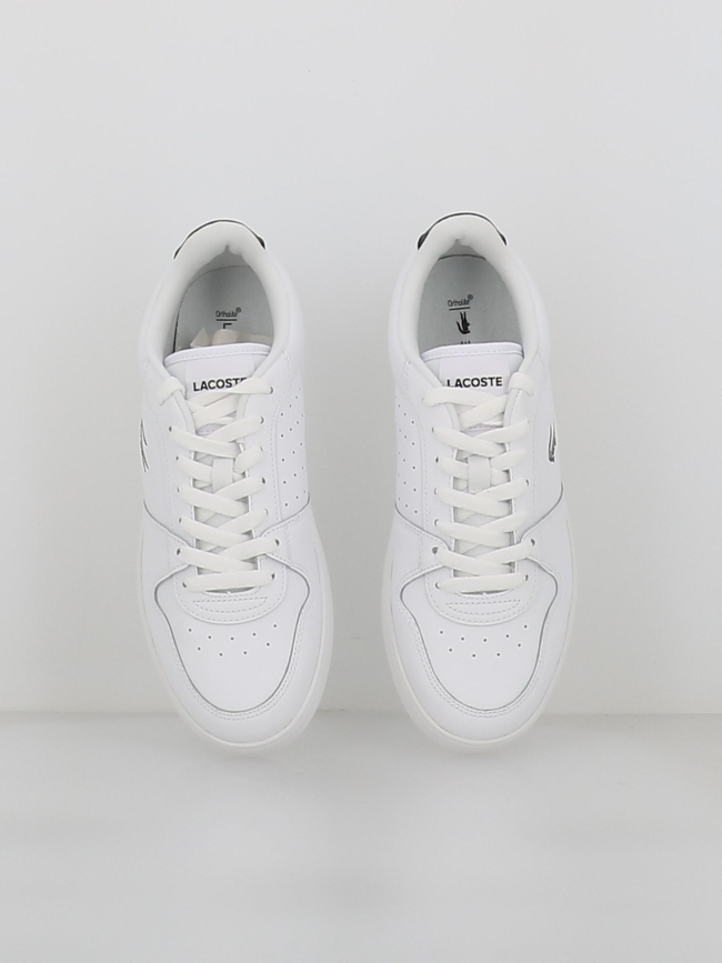 Baskets court ace 225 blanc noir homme - Lacoste