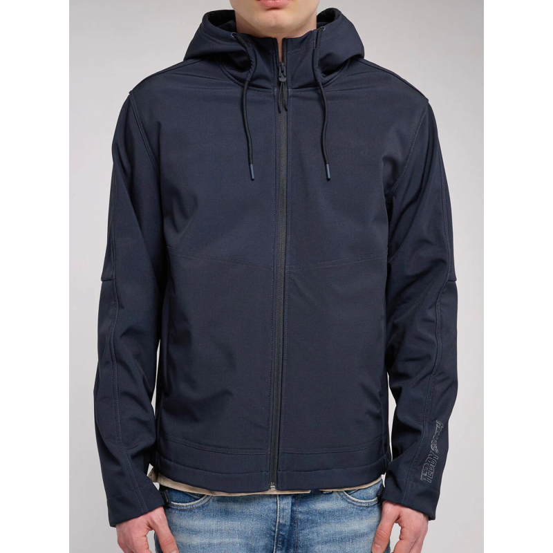 Veste déperlante renzo bleu marine homme - Teddy Smith
