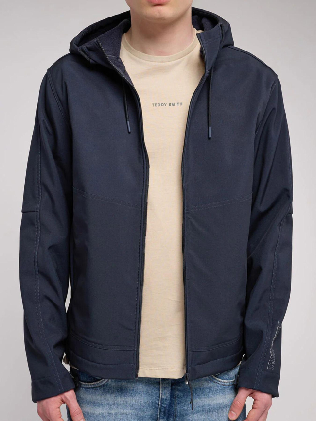 Veste déperlante renzo bleu marine homme - Teddy Smith