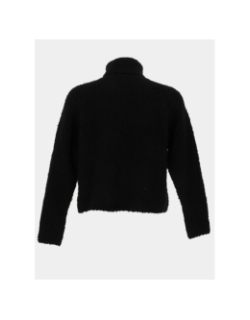 Pull col roulé odragi noir fille - Le Temps Des Cerises