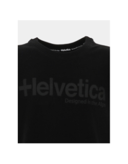 T-shirt nolan noir enfant - Helvetica