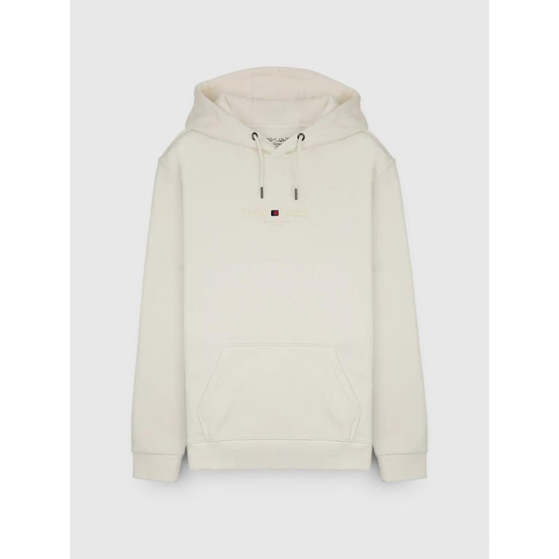 Sweat à capuche jim naturel beige enfant - Teddy Smith