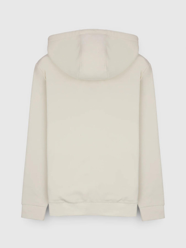 Sweat à capuche jim naturel beige enfant - Teddy Smith