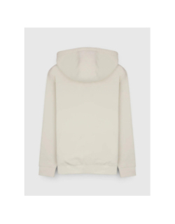 Sweat à capuche jim naturel beige enfant - Teddy Smith
