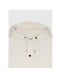 Sweat à capuche jim naturel beige enfant - Teddy Smith