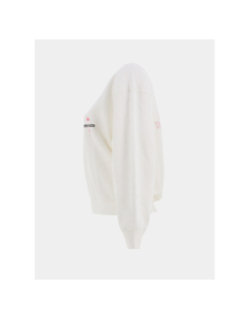 Sweat flower blanc fille - Teddy Smith