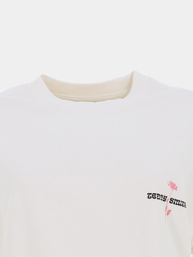 Sweat flower blanc fille - Teddy Smith