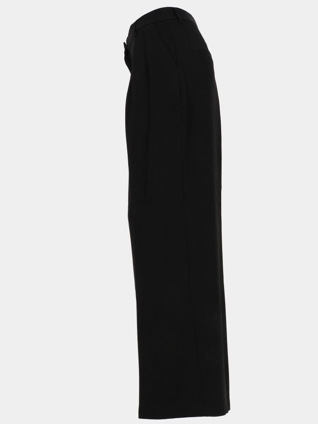 Pantalon large taille haute noir femme - Molly Bracken