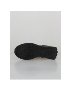 Baskets à paillettes cl93 noir doré femme - CL11