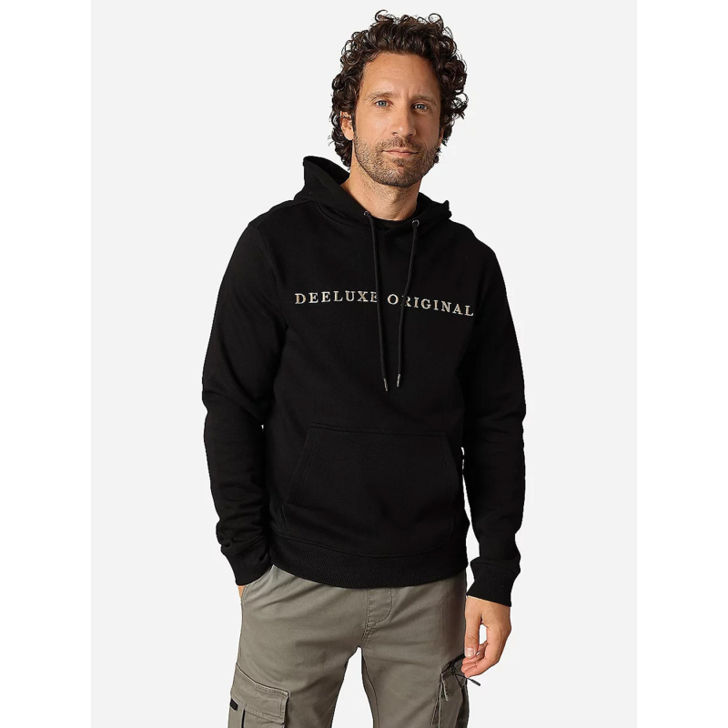Sweat à capuche ben noir homme - Deeluxe