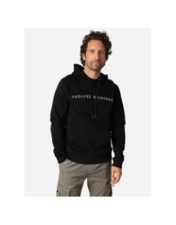 Sweat à capuche ben noir homme - Deeluxe
