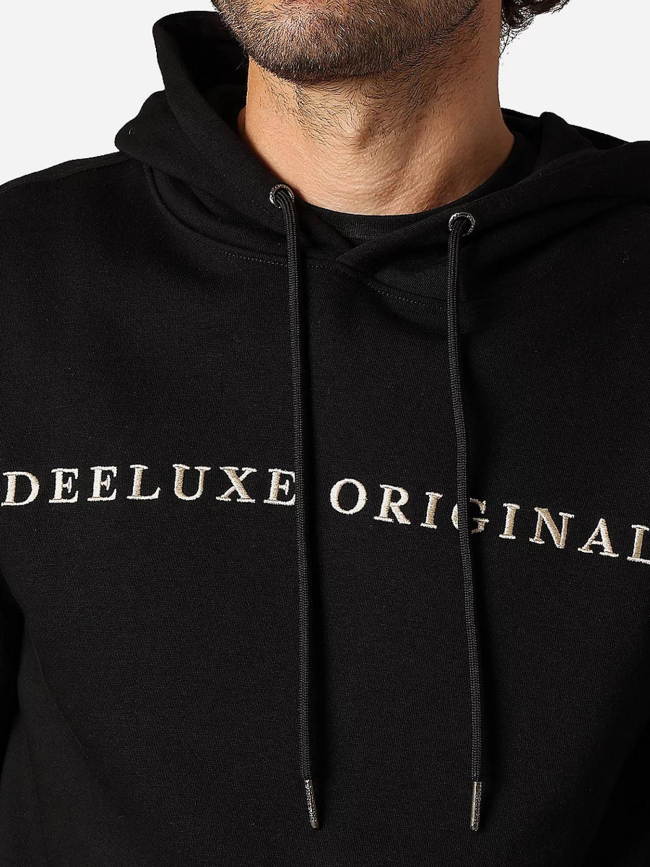 Sweat à capuche ben noir homme - Deeluxe