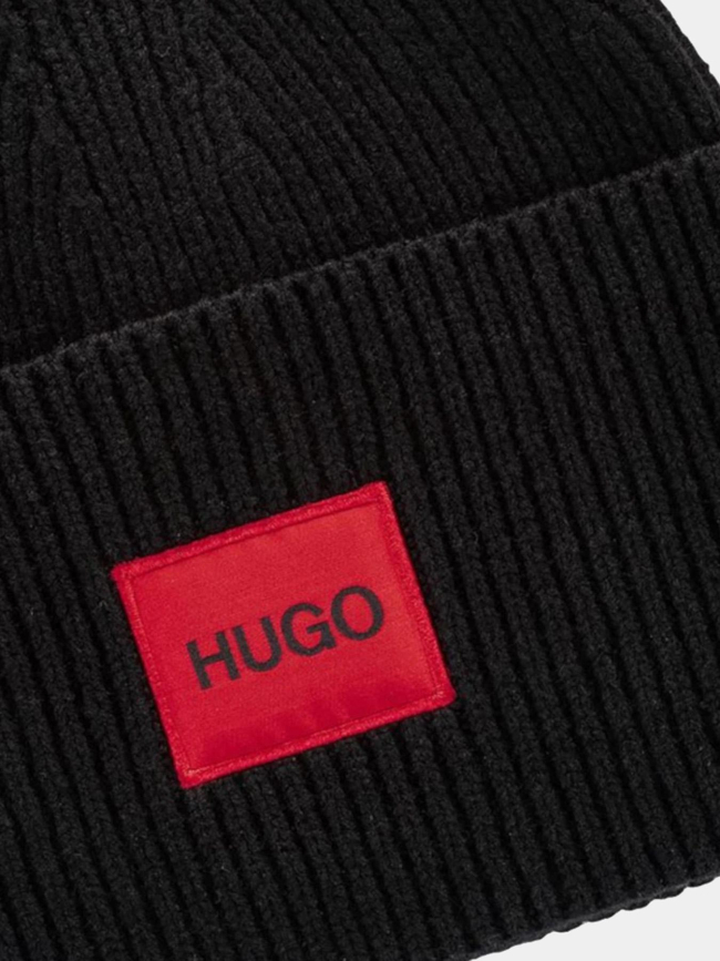 Bonnet en laine saffa noir femme - Hugo