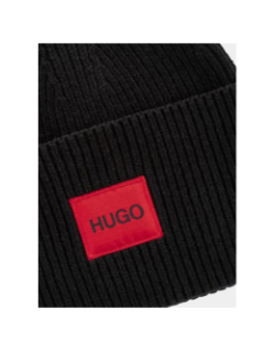 Bonnet en laine saffa noir femme - Hugo