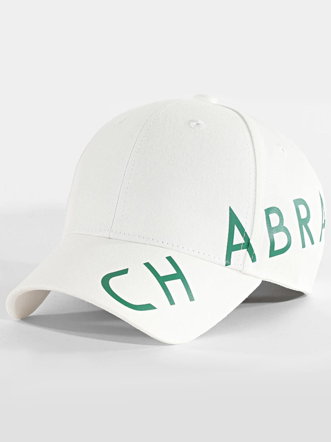 Casquette logo blanc vert homme - Chabrand