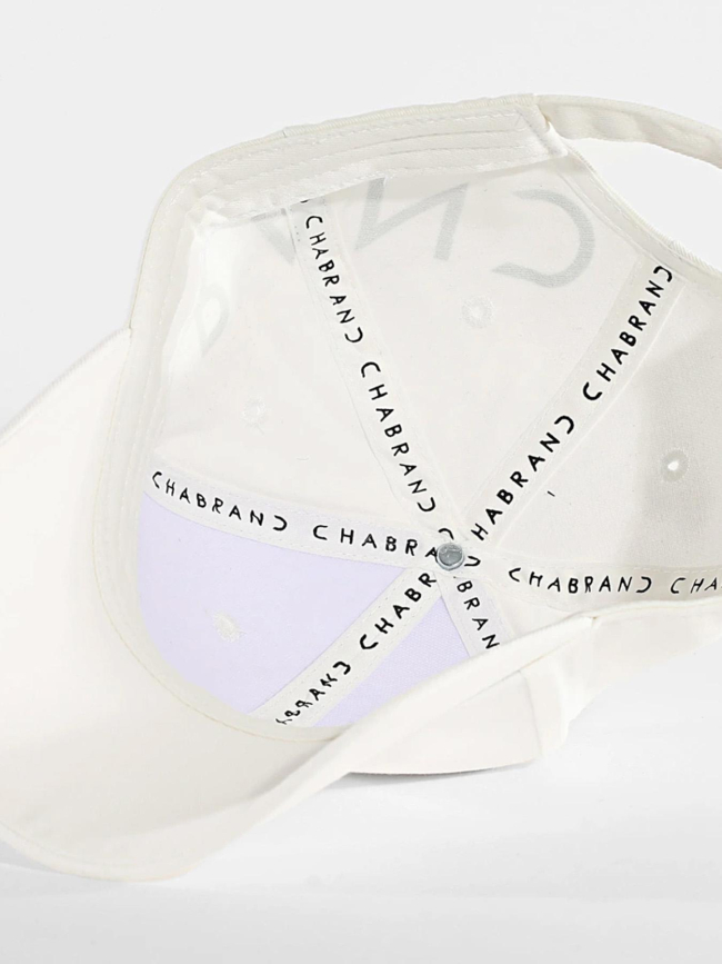 Casquette logo blanc vert homme - Chabrand