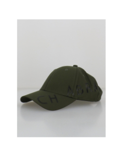 Casquette logo kaki noir homme - Chabrand