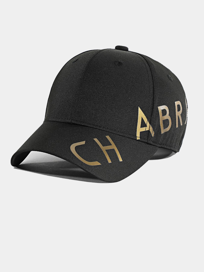 Casquette logo doré noir homme - Chabrand
