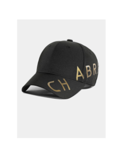 Casquette logo doré noir homme - Chabrand