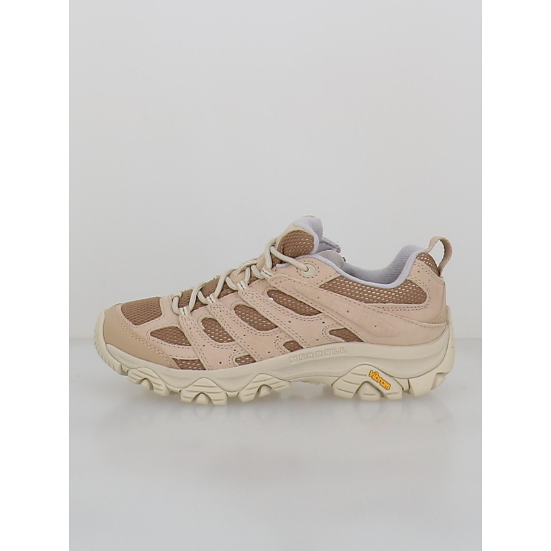 Chaussures de randonnée moab 3 zip beige femme - Merrell