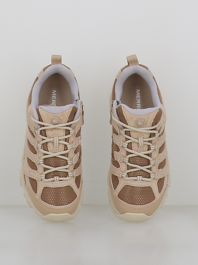 Chaussures de randonnée moab 3 zip beige femme - Merrell