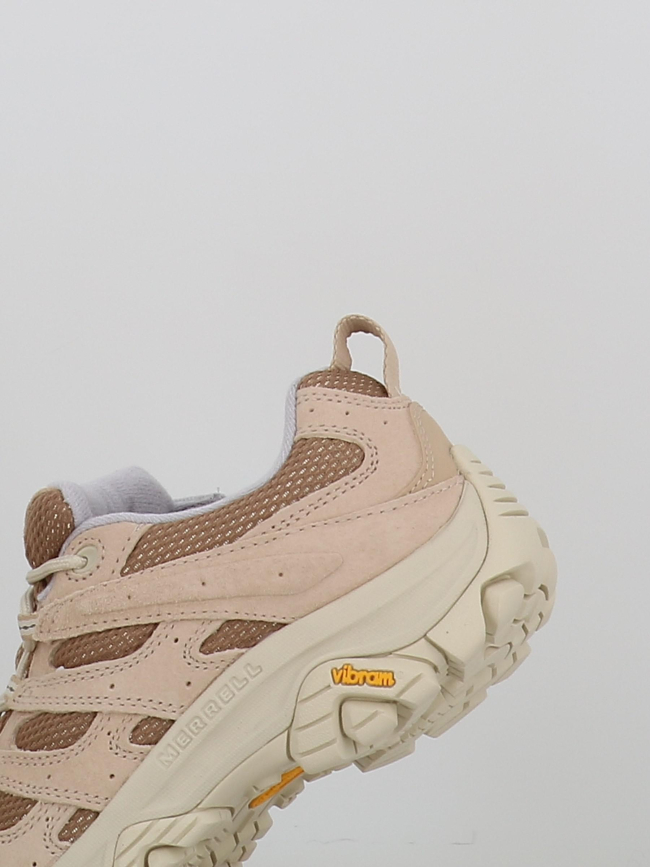 Chaussures de randonnée moab 3 zip beige femme - Merrell