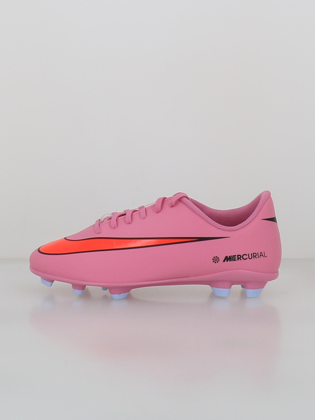 Chaussures de football superfly 10 club fg/mg rose - Nike