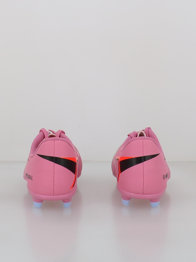 Chaussures de football superfly 10 club fg/mg rose - Nike