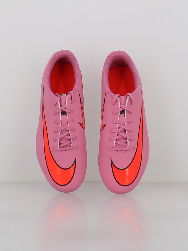 Chaussures de football superfly 10 club fg/mg rose - Nike